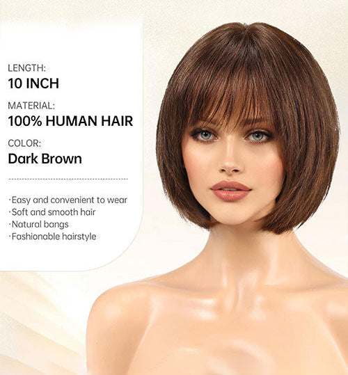 4x4 lace closure wig with product details on a white background