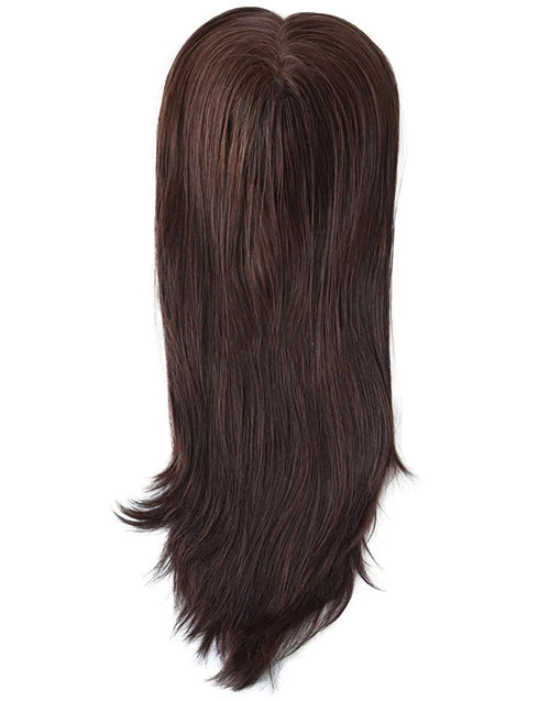 7"x8" Women Long Hair Natural Straight Women Toupee European Cuticle Remy Hair Topper for Women