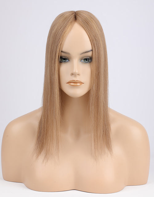 8A#T8A/18# Mono Women Human Hair Topper For Thinning Hair Or Hair Loss 3"X5" 5.5"X6"