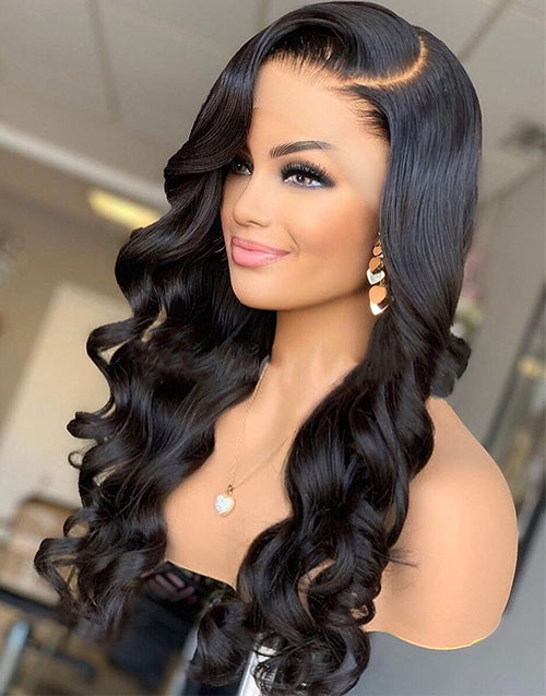 Demi- Angelic Minds Glueless 9X6 Partingmax Glueless Invisible HD Lace Front Wigs 13X4 Pre Cut Lace Body Wave Wigs