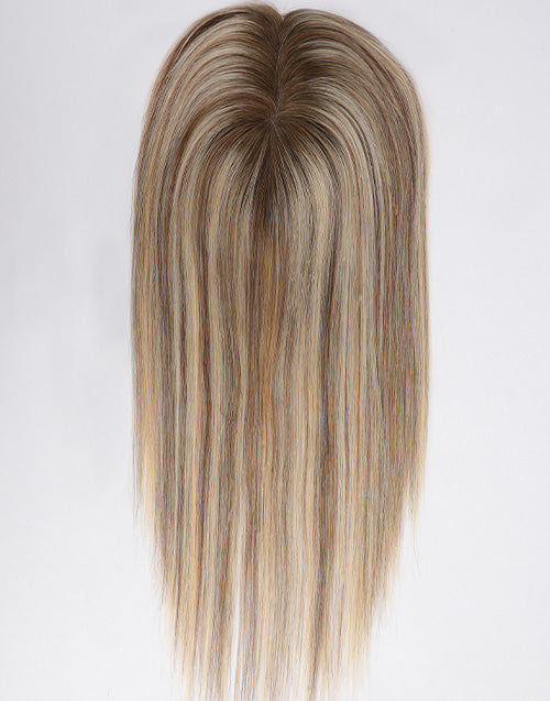 T9A/613#9# Mono Top 3"X5" 5.5"X6" Hair Topper For Women Hair Loss Thinning Hair