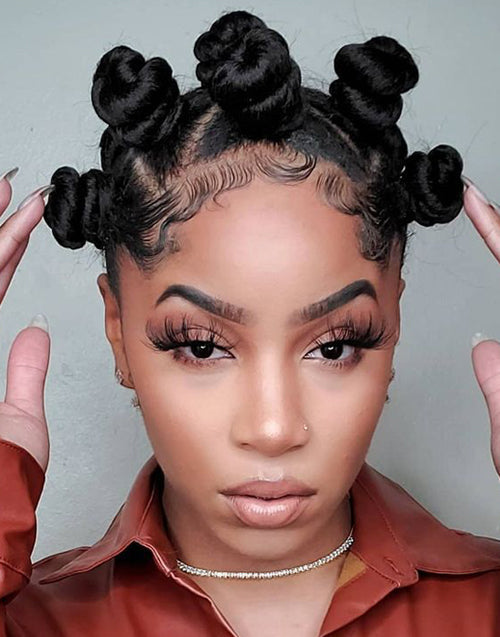 Rae- (Can Do Ponytail ) Straight Full Lace Wig With 4C Hairline Edge Human Hair Wigs Preplucked Hairline