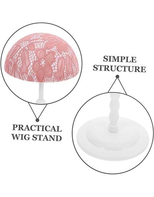 Wig Stands Plastic Lace Head Stand Organiser Racks 1PC