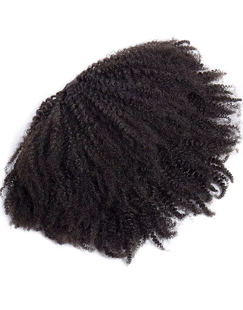 Afro Kinky Curly Hair Ponytail Extensions Clip in Drawstring Ponytail Human Hair Extensions