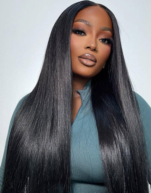 20" Straight 13x4 Pre Everything Glueless Wig Pre Plucked Super Deal