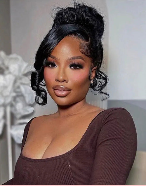Demi- Angelic Minds Glueless 9X6 Partingmax Glueless Invisible HD Lace Front Wigs 13X4 Pre Cut Lace Body Wave Wigs