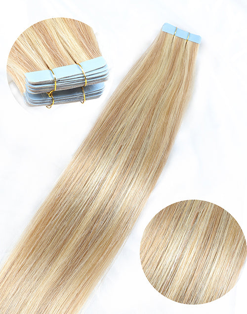 P18/613 Hair Tape Straight Human Hair Extensions