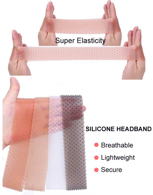 Upgrade Velet Wig Grip Elastic Band Headband For Wearing Wigs Toppers