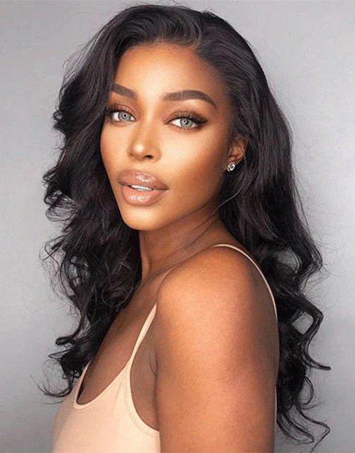Demi- Angelic Minds Glueless 9X6 Partingmax Glueless Invisible HD Lace Front Wigs 13X4 Pre Cut Lace Body Wave Wigs
