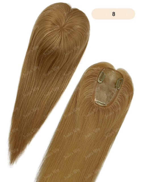 Custom Made 3X5 Human Hair Topper For Thinning Hair Or Hair Loss - Ready To Ship