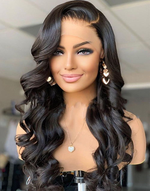 Demi- Angelic Minds Glueless 9X6 Partingmax Glueless Invisible HD Lace Front Wigs 13X4 Pre Cut Lace Body Wave Wigs