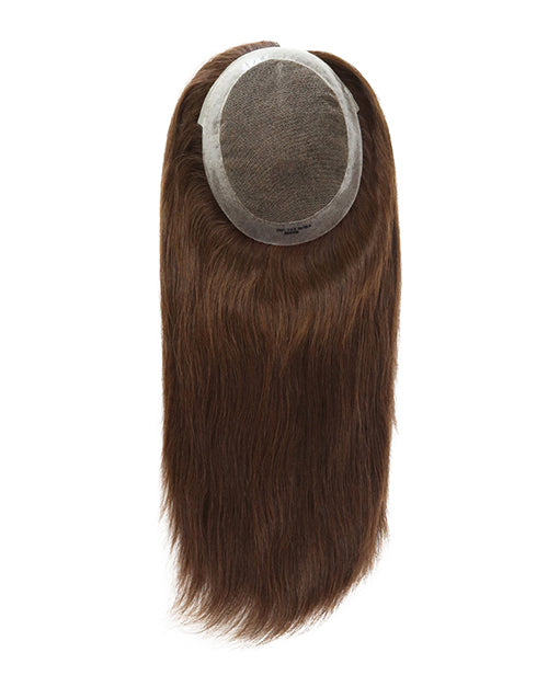 7"x9" Straight 16 Inch Human Hair Topper Women Korea Lace Top Pieces