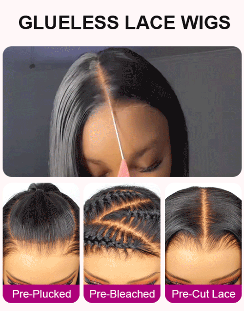20" Straight 13x4 Pre Everything Glueless Wig Pre Plucked Super Deal