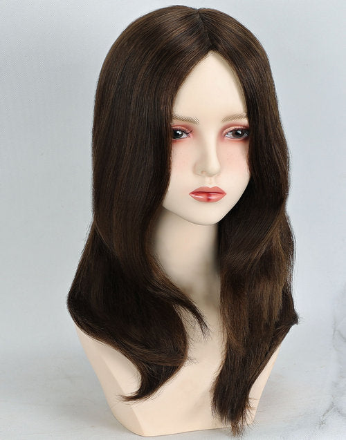 European Virgin Remy Human Hair Medical Wigs for Cancer Patients | Hair Loss | Alopecia Natural Brown