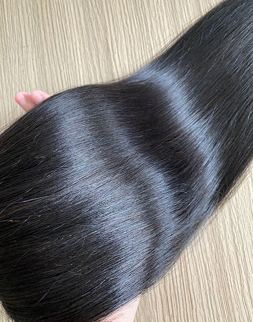 15" x 17" V part Mono Topper Stock Mono Silk Base Human Hair Toppers For Thinning Hair Women Clips In Human Hair Toupee