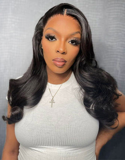 Esme- 13x5 5x6 Pre Cut Lace Glueless Pre plucked Wig Body Wave Human Hair Wigs