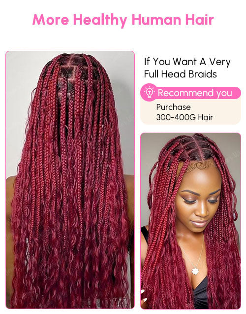 99J Human Braiding Hair Curly Bulk Human Hair for Braiding No Weft 12A for Boho Braids Hair