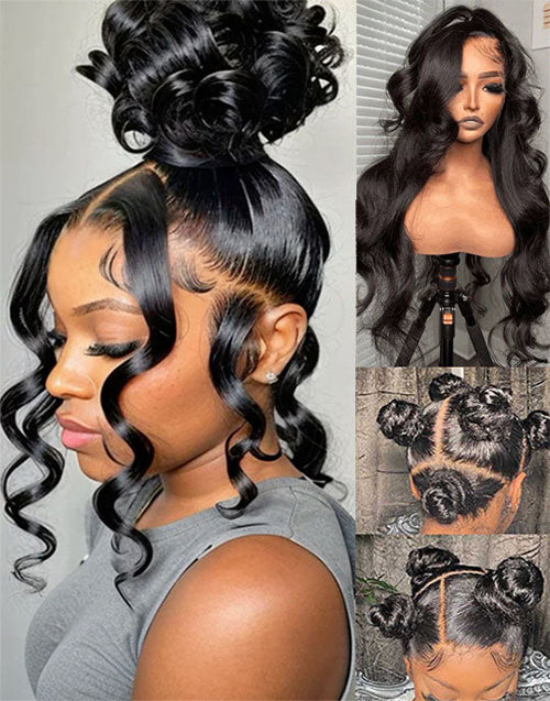 Body Wave Full Lace Wig 12"-20" Can Do Make Braids Ponytail
