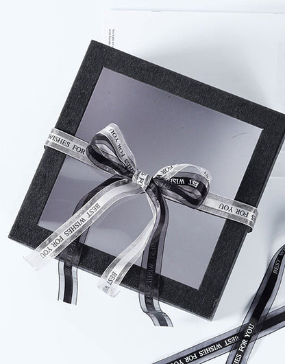 White Color Luxury Birthday Gift Box Empty Pack Box