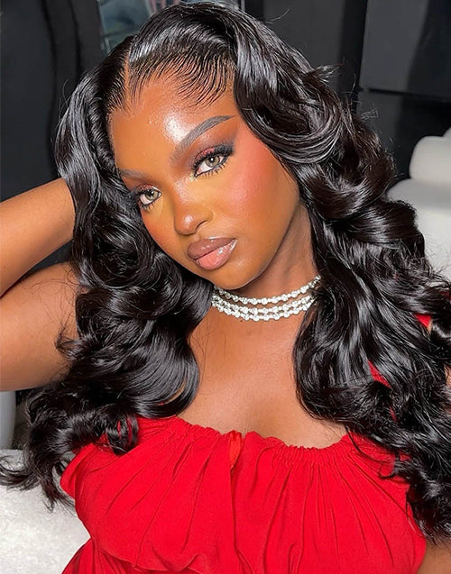 Widows Peak M Hairline Body Wave 13x5 Pre Everything Wig Single Tiny Knots