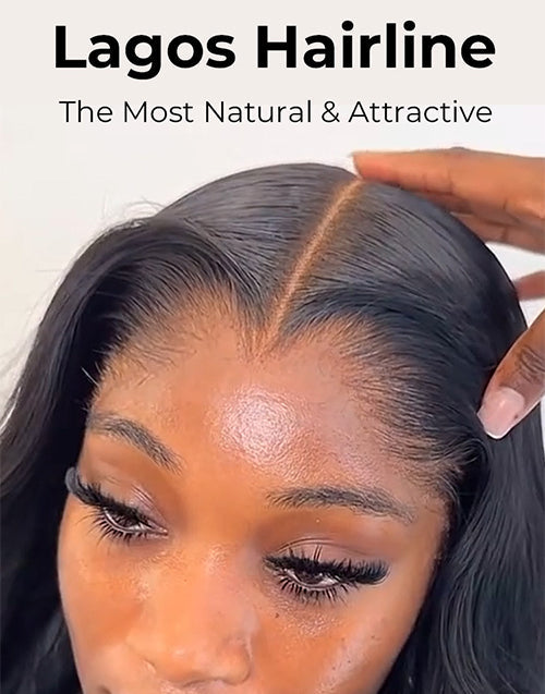 Widows Peak M Hairline Body Wave 13x5 Pre Everything Wig Single Tiny Knots