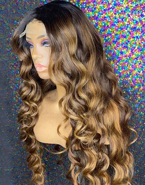 12" TP4/27 Loose Deep 4x4 Lace Wig+12" Deep Wave 13x4 Lace Wig+8" Bob Straight 13x4 Lace Wig Flash Deal