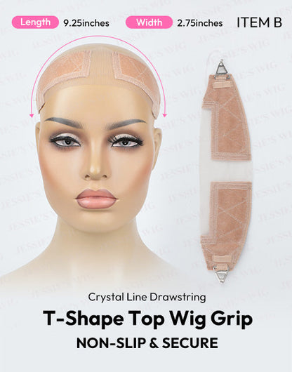 Upgrade Velet Wig Grip Elastic Band Headband For Wearing Wigs Toppers