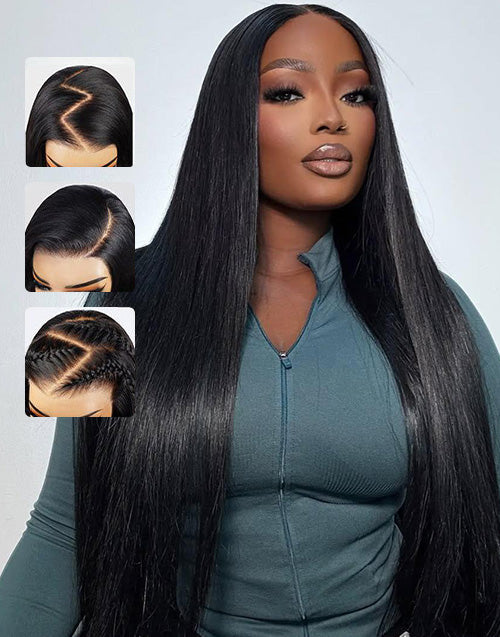20" Straight 13x4 Pre Everything Glueless Wig Pre Plucked Super Deal