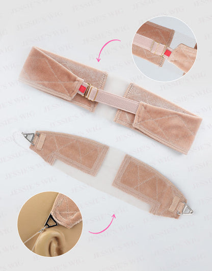 Upgrade Velet Wig Grip Elastic Band Headband For Wearing Wigs Toppers