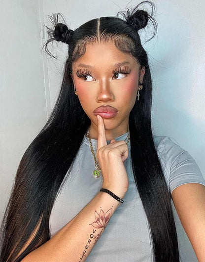 18" Straight 13x5 Lace Wig Glueless Wig