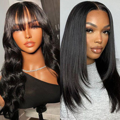 Glueless Human Hair Wig
