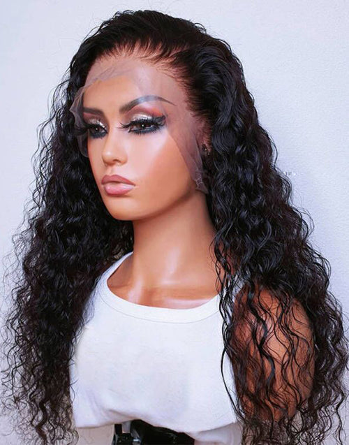 Kairi- Loose Wave 360 Full Lace Frontal Wig For High Ponytail Human Hair Wigs