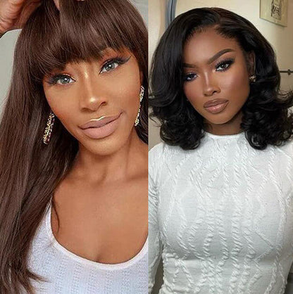 Glueless Human Hair Wig