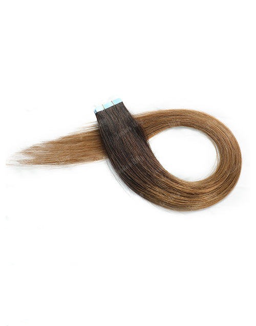 T2/6# Hair Tape Straight Human Hair Extensions