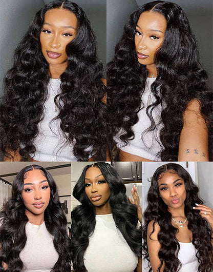 Body Wave Glueless Pre Plucked Wig 5x5 Pre Cut Lace Super Deal