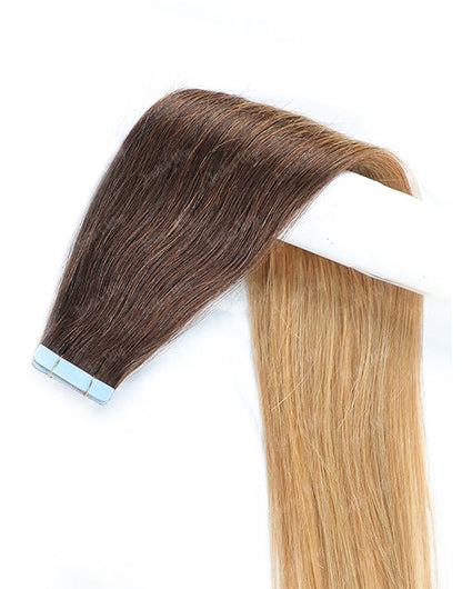 T4/27# Hair Tape Straight Human Hair Extensions