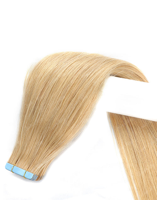 #24 Straight Hair Tape Human Hair Extensions