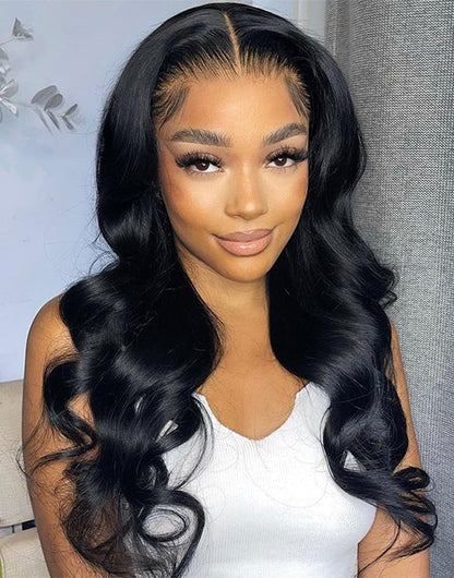 Esme- 13x5 5x6 Pre Cut Lace Glueless Pre plucked Wig Body Wave Human Hair Wigs