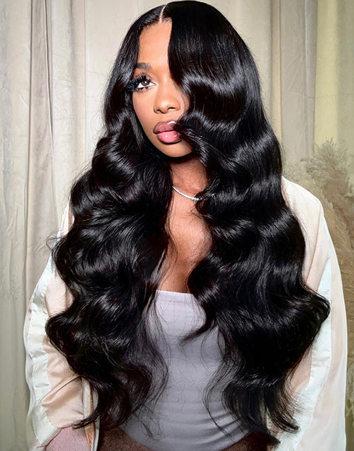 Body Wave Glueless Pre Plucked Wig 5x5 Pre Cut Lace Super Deal