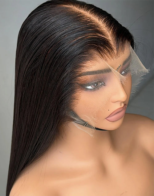 Real HD 4x4/13x4 Lace Straight Glueless Wig Human Hair