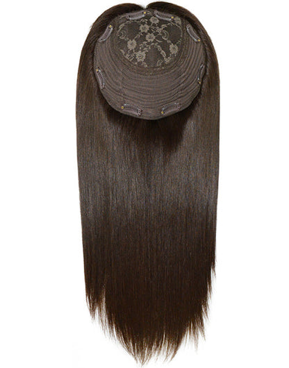 Jewish Wigs Topper Silk Base 8x8 Hair Clips Toupee European Cuticle Remy Hair