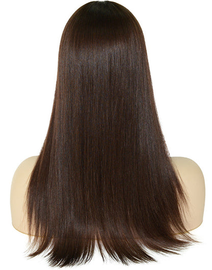 Jewish Wigs Topper Silk Base 8x8 Hair Clips Toupee European Cuticle Remy Hair