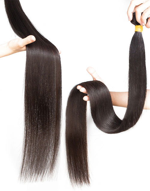 30 Inch Straight Human Hair Bundles Brazilian Hair Extension 1 3 4 Bundle Deals