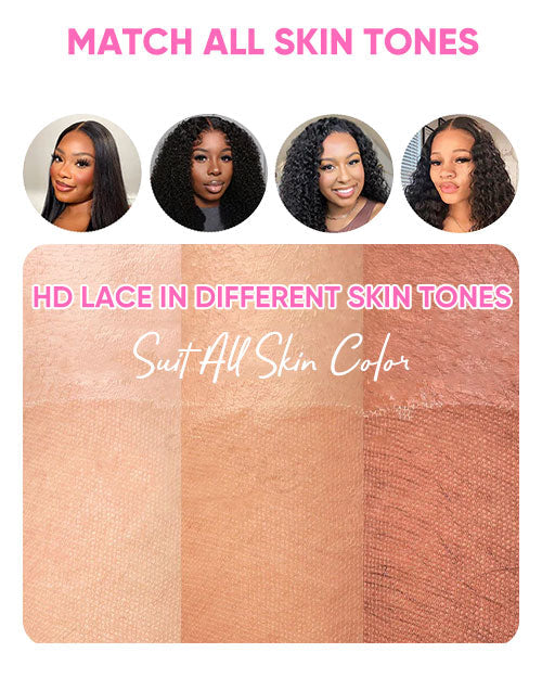 Zephyrine- Glueless Pull Go Wig Balayage Honey Layer Cut Straight Wig Pre Cut Lace Human Hair
