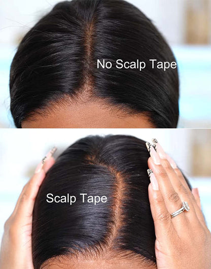 Real Scalp Tape For Lace Parting Medical Silicone Scalp For Lace Wig Grids & Knots Concealing