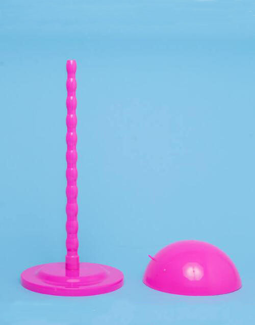 1PC Solid Color Wig Stands Plastic Hat Display Wig Head Holders Mannequin Head/Stand Portable Folding Plastic Wig Stand