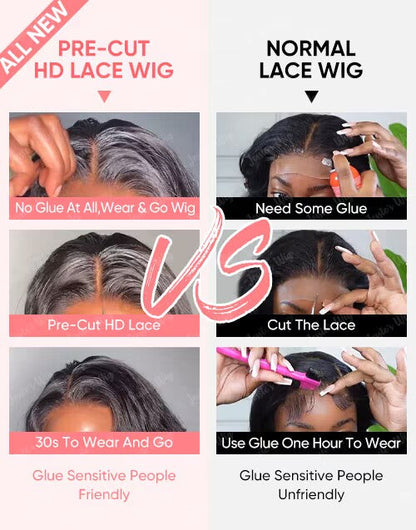 Dawn- Pre Everything 13X5 Lace Front Wig 4X4 Real HD Lace Glueless Wig 32inch Long