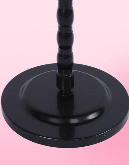 1PC Solid Color Wig Stands Plastic Hat Display Wig Head Holders Mannequin Head/Stand Portable Folding Plastic Wig Stand
