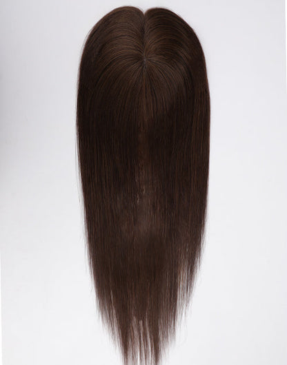 3# Mono Top 3"X5" 5.5"X6" Human Hair Topper For Thinning Hair Or Hair Loss